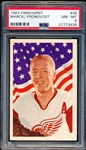 1963-64 Parkhurst Hockey- #46 Marcel Pronovost, Detroit Red Wings- PSA Nm-Mt 8