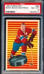 1963-64 Parkhurst Hockey- #88 Boom Boom Geoffrion, Montreal- PSA Nm-Mt 8 