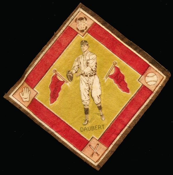 1914 B18 Baseball Blanket- Daubert, Brooklyn, NL- Green Infield