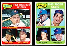 1965 Topps Bb- 2 Diff