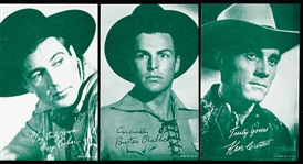 1940’s Exhibit “Westerns Salutations- Green Tint”- 8 Diff.