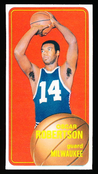 1970-71 Topps Bask- #100 Oscar Robertson, Milwaukee