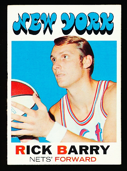 1971-72 Topps Bask- #170 Rick Barry RC