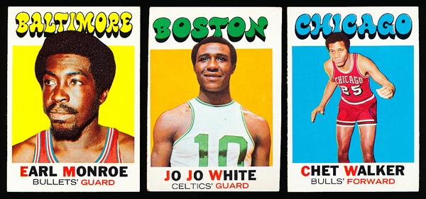1971-72 T Bask- 5 Cards