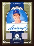 2005 Diamond Kings Bb- “Signatures Material Silver”- #280 Dale Murphy, Braves- #04/25 Made!