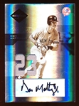 2005 Leaf Limited Bb- “Monikers Jersey Numbers Silver”- #159 Don Mattingly, Yankees- #03/50 Made!