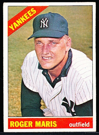 1966 Topps Bb- #365 Roger Maris, Yankees