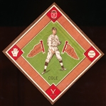1914 B18 Baseball Blanket- King Cole, New York AL- Green Infield Version