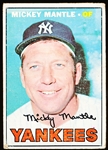 1967 Topps Baseball- #150 Mickey Mantle, Yankees