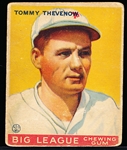 1933 Goudey Bb- #36 Tommy Thevenow, Pirates