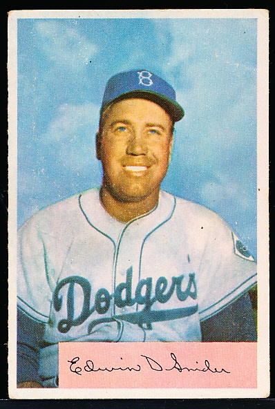 1954 Bowman Bb- #170 Duke Snider, Dodgers