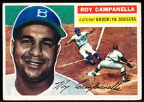 1956 Topps Bb- #101 Roy Campanella, Dodgers