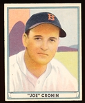 1941 Playball Bb- #15 Joe Cronin, Boston Red Sox