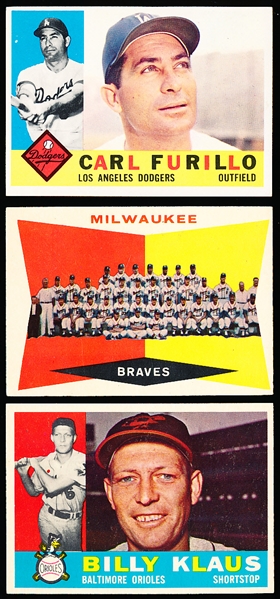 1960 Topps Bb- 30 Diff