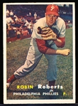 1957 Topps Baseball- #15 Robin Roberts, Phillies