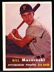 1957 Topps Baseball- #24 Bill Mazeroski RC