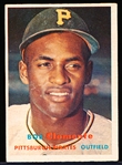 1957 Topps Baseball- #76 Roberto Clemente, Pirates