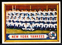 1957 Topps Baseball- #97 Yankees Team