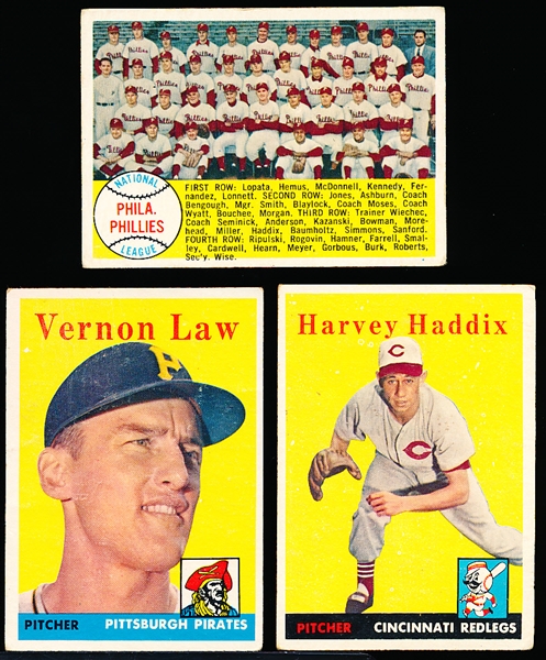 1958 Topps Baseball- 59 Diff