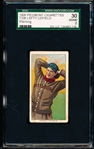 1909-11 T206 Bb- Lefty Leifield, Pittsburg- Pitching Pose- SGC 30 (Good 2)- Piedmont 150 back.