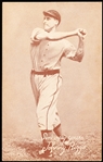 1939-46 Salutation Baseball Exhibit- Johnny Rizzo, Sincerely Yours