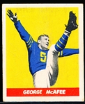 1948 Leaf Fb- #19 George McAfee, Bears- No Nickname Front