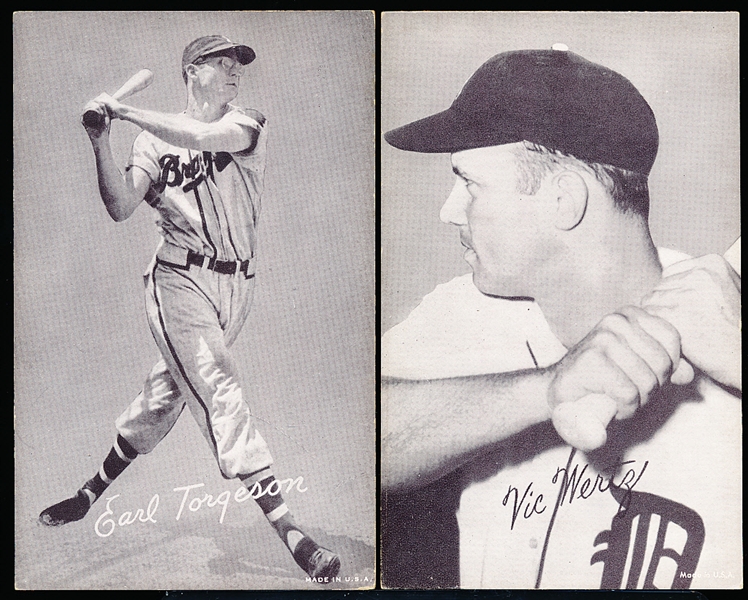 1947-66 Baseball Exhibits- 5 Diff