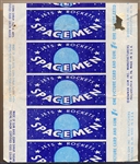 1951 Bowman- Jets, Rockets, & Spacemen- 1 Cent Wrapper- Blue Repeating Wrapper