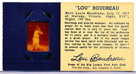 1949 Cleveland Indians Vis-Ed Bsbl. Slides- Lou Boudreau