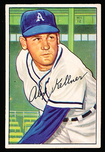 1952 Bowman Bb- #226 Alex Kellner, Phil A’s- Hi#.