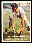 1957 Topps Bb- #7 Luis Aparicio, White Sox