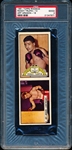 1951 Topps Ringside Boxing- 2 Card Panel- #10 Randy Turpin/ #15 Art Aragon- PSA Good 2