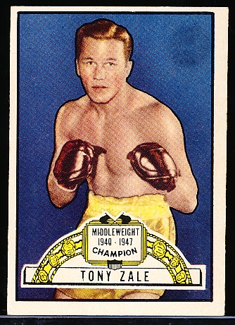 1951 Topps Ringside Boxing- #30 Tony Zale