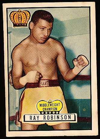 1951 Topps Ringside Boxing- #43 Ray Robinson