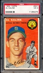 1954 Topps Baseball- #201 Al Kaline RC- PSA Vg 3