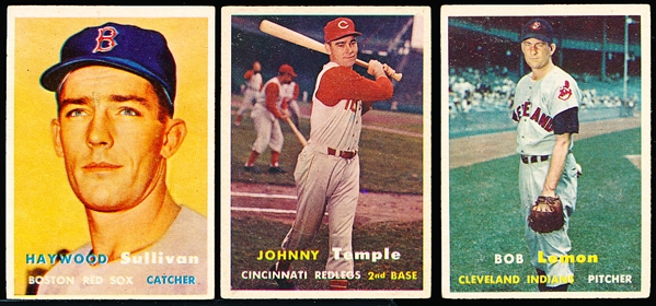 1957 Topps BB- 3 Diff