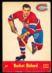 1955-56 Parkhurst Hockey- #37 Rocket Richard, Montreal