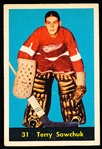 1960-61 Parkhurst Hockey- #31 Terry Sawchuk, Red Wings