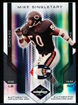 2007 Leaf Limited Ftbl. “Authentic Game Jersey Patch” #168 Mike Singletary, Bears- #5/10!