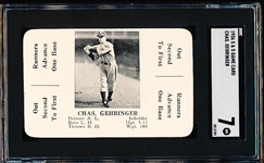 1936 S&S Game Card- Chas. Gehringer- SGC 7 (NM)