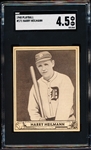 1940 Playball Baseball- #171 Harry Heilmann, Detroit- SGC 4.5 (Vg-Ex+)