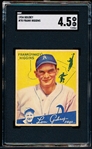 1934 Goudey Baseball- #78 Frank Higgins, Phila A’s- SGC 4.5 (Vg-Ex+)