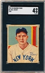 1934-36 Diamond Stars Bb- #11 Bill Dickey, Yankees- SGC 4 (Vg-Ex)- 65/35 t/b- 1935 green back