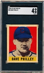 1948-49 Leaf Baseball- #85 Dave Philley, White Sox- SGC 4 (Vg-Ex)- SP