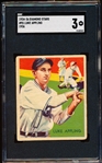 1934-36 Diamond Stars Baseball- #95 Luke Appling, White Sox- 1936 Blue Back- SGC 3 (Vg)