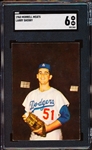 1960 Morrell Meats Bb- Larry Sherry- SGC 6 (Ex-Nm)