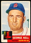 1953 Topps Bb- #138 George Kell, Red Sox