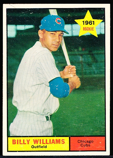 1961 Topps Bb- #141 Billy Williams, Cubs
