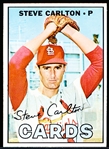 1967 Topps Bb- #146 Steve Carlton, Cards
