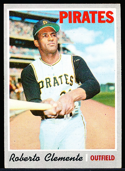 1970 Topps Bb- #350 Clemente, Pirates